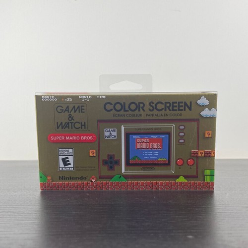 New nintendo game and watch - and,